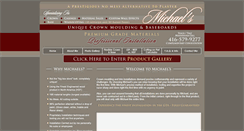 Desktop Screenshot of michaelsuniquecrown.com